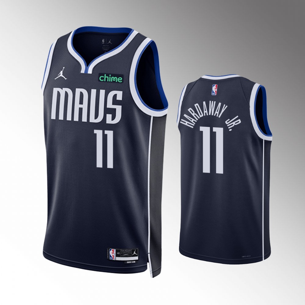 Men's Dallas Mavericks #11 Tim Hardaway Jr. Navy Statement Edition Stitched Basketball Jersey Men's Dallas Mavericks #11 Tim Hardaway Jr. Navy Statement Edition Stitched Basketball Jersey